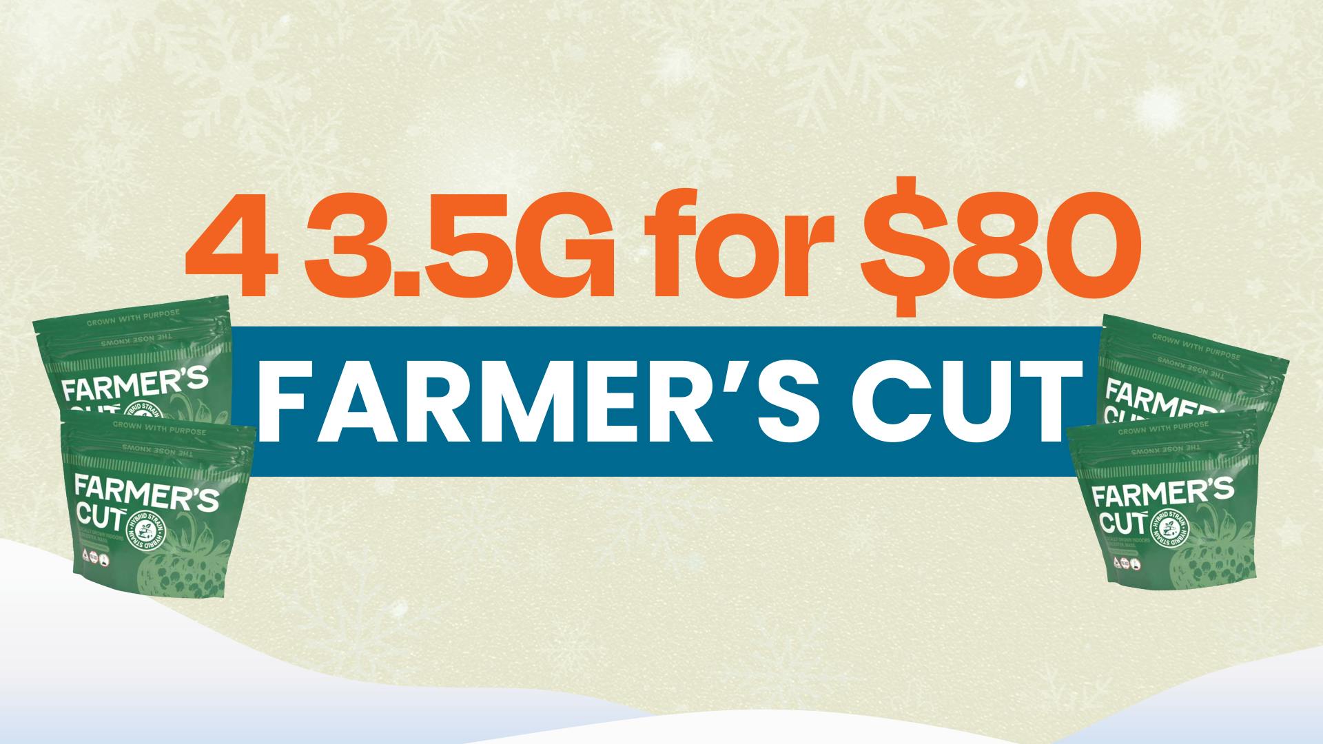 Farmers Cut 4 3.5G for $80